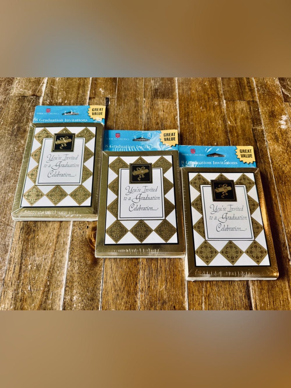 24 Count Graduation Party Invitations